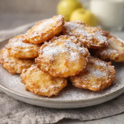 Recette beignets bretons aux pommes : croustillants