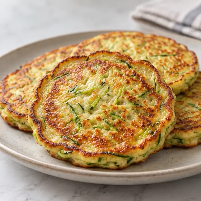 Beignets de courgette faciles à la poêle