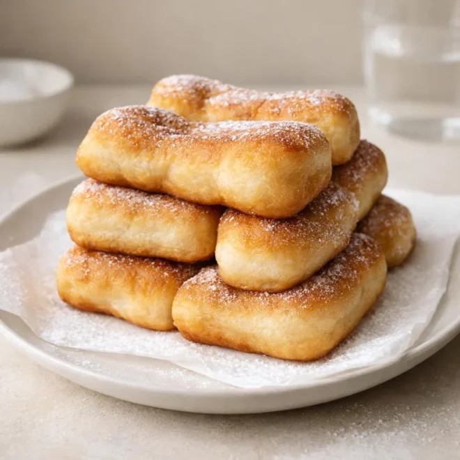 Recette beignets légers au yaourt moelleux