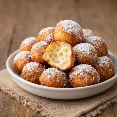 Recette beignets suisses moelleux : petits dorés
