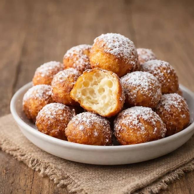 Recette beignets suisses moelleux : petits dorés