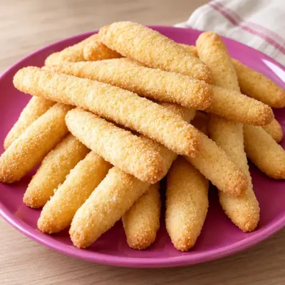 Biscuits sablés en bâtonnets faciles