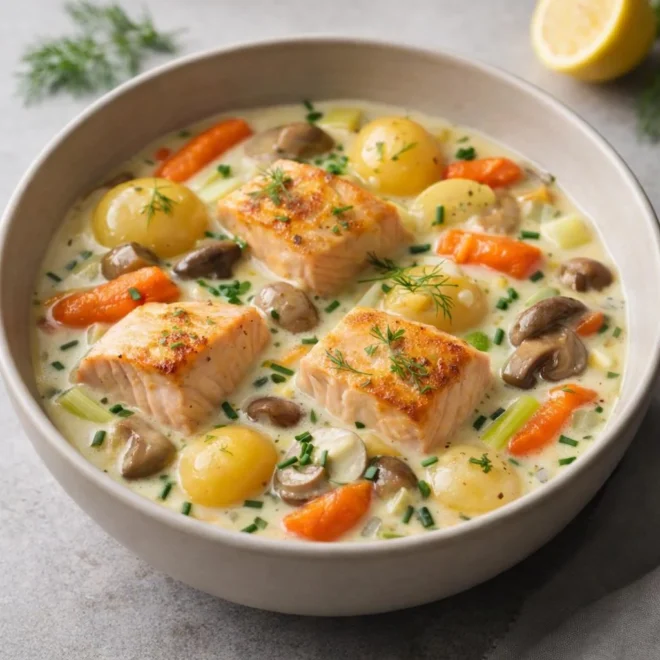 Blanquette de poisson ultra rapide (30 min) légère