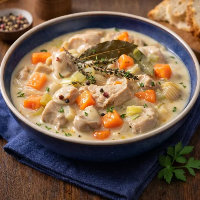 Recette blanquette de veau façon Paul Bocuse veloutée