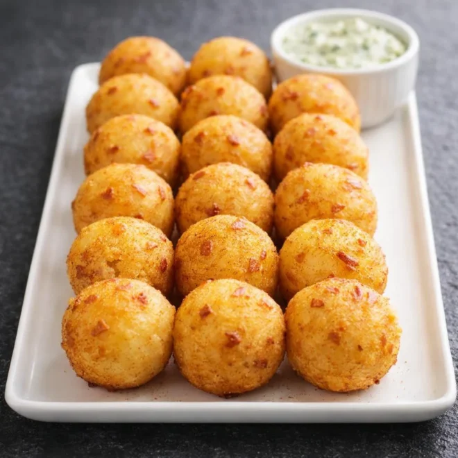 Bouchées de pommes de terre rôties au paprika (mini croquettes moelleuses)