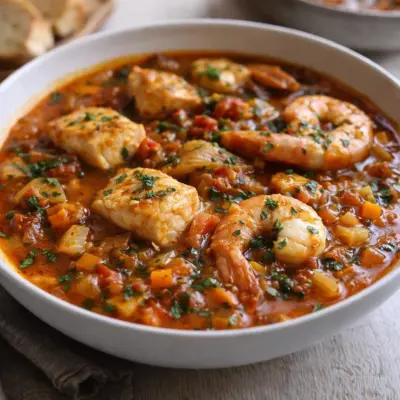 Bouillabaisse express aux saveurs du Sud : poisson & safran