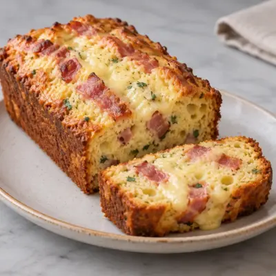 Cake façon Orloff recette facile au bacon