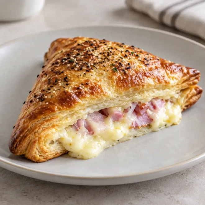 Chaussons jambon gruyère : recette facile