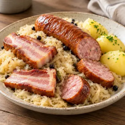 Choucroute garnie : recette alsacienne