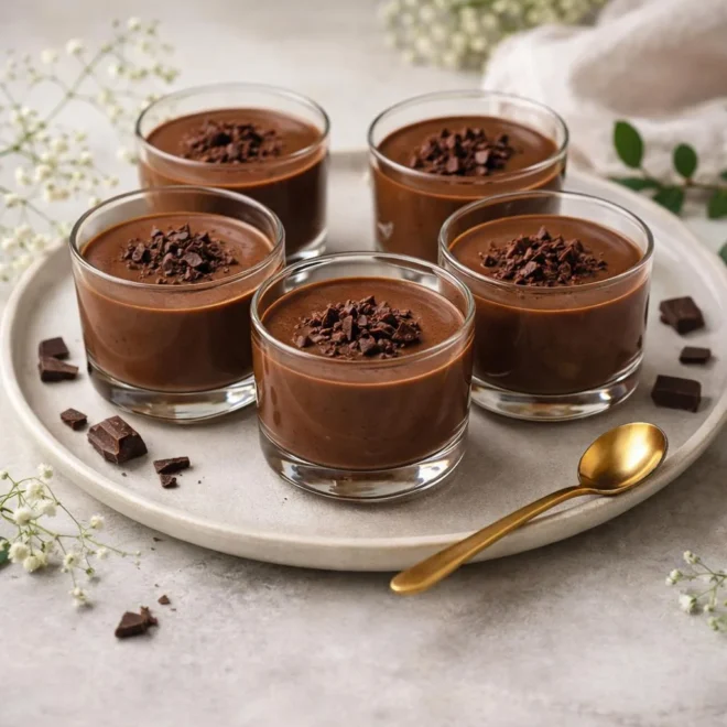 Crème au chocolat maison onctueuse (simple & rapide)