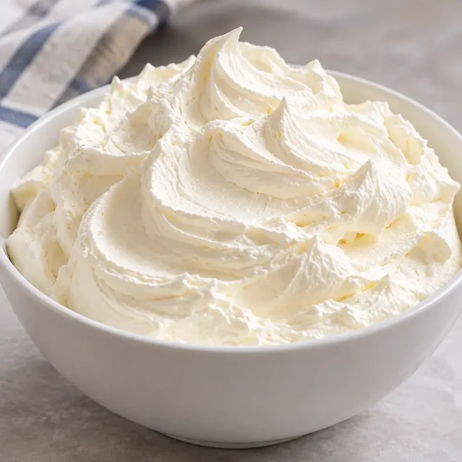 Crème fouettée : recette facile à la vanille