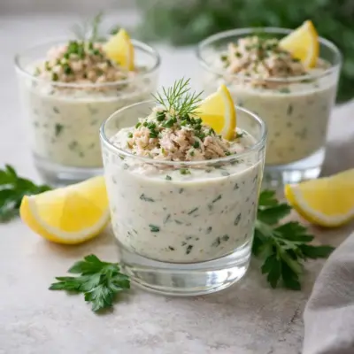 Recette crème thon express : tartinade citron-aneth en 5 min