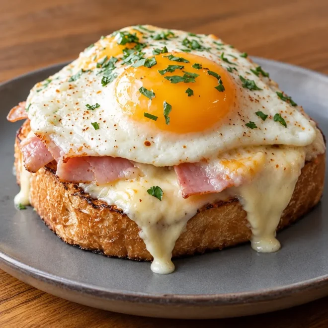 Croque-madame recette facile et gratinée