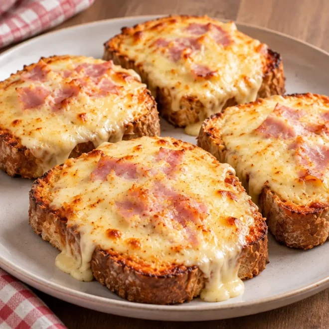 Croque-monsieur : recette facile au four