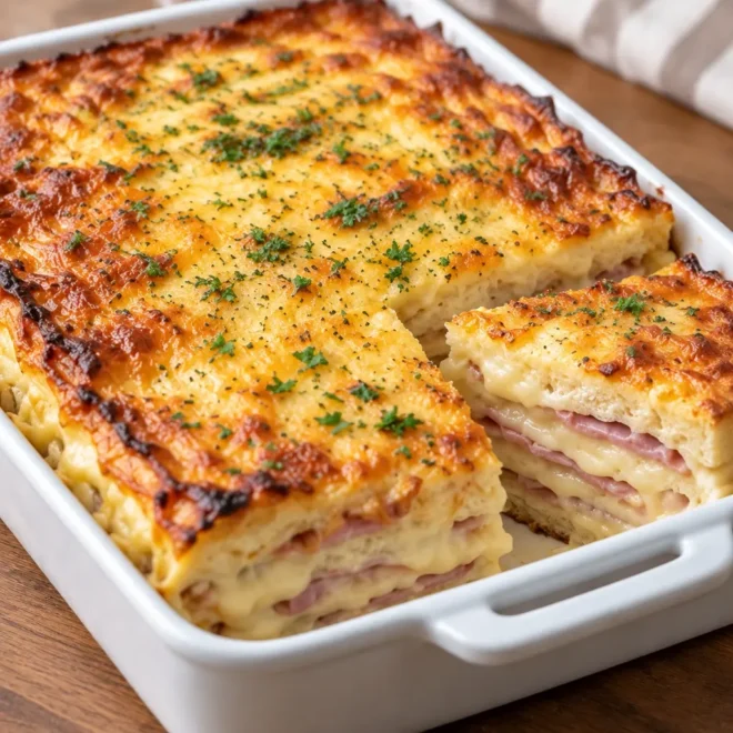Croque-monsieur gratiné : recette facile