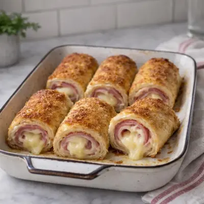 Recette croque-monsieur roulé jambon raclette