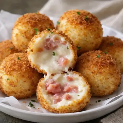 Croquettes de jambon et béchamel crousti-fondantes