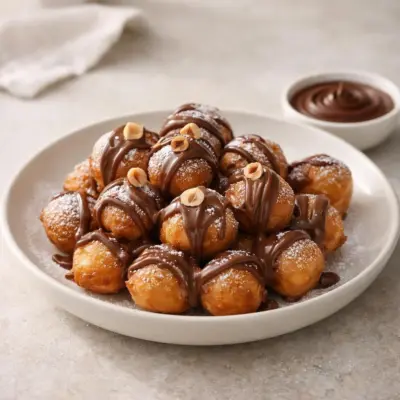 Croustillons au Nutella : beignets rapides sans repos