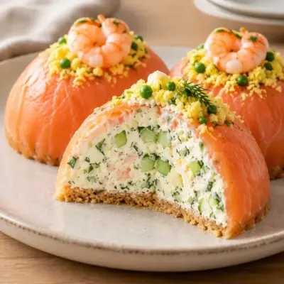 Dôme de saumon recette facile et raffinée