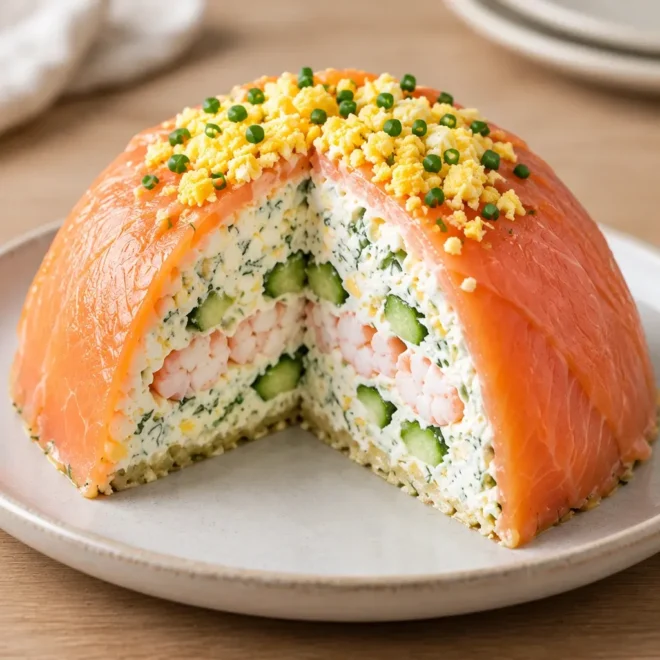 Dôme de saumon recette facile et raffinée
