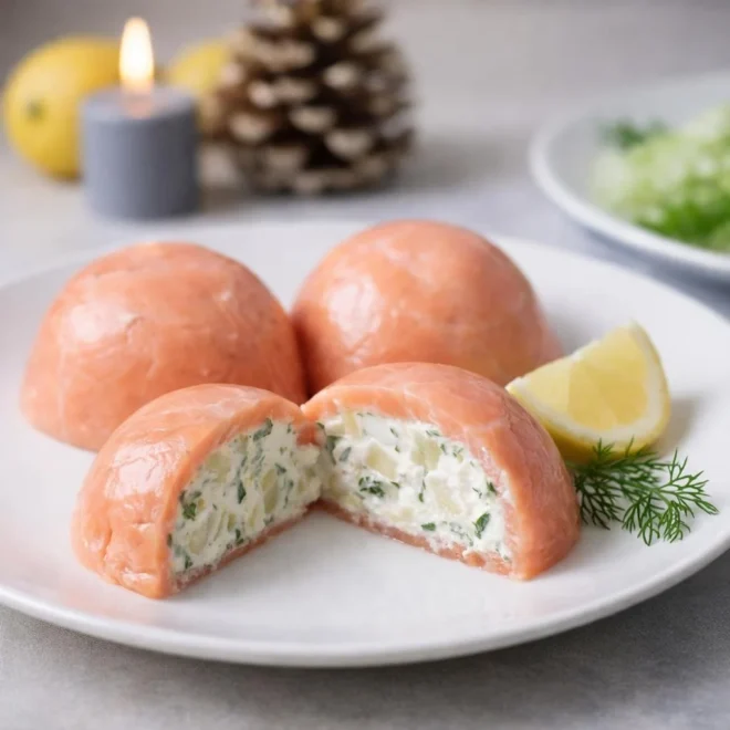 Dômes au saumon et au fenouil : recette aneth