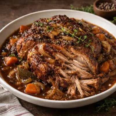 Échine de porc à la bière brune : fondante et épicée