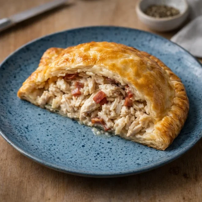 Empanadilla poulet carbonara au bacon (feuilleté)