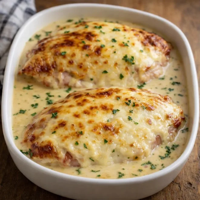 Escalope savoyarde facile gratinée au fromage