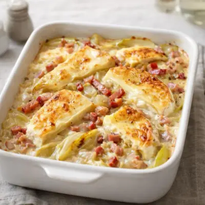 Chiconflêttte reblechon endives lardons
