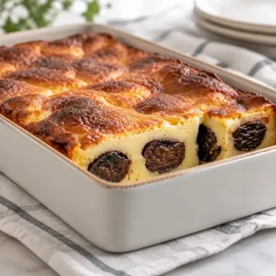 Far breton aux pruneaux facile et moelleux