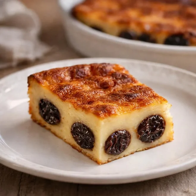 Far breton aux pruneaux traditionnel, facile et fondant