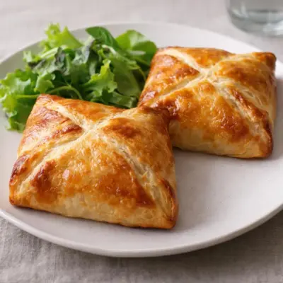 Feuilleté au jambon : croustillant et fondant
