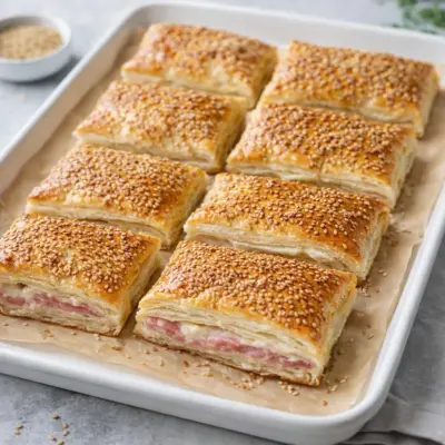 Feuilletés express pâte feuilletée : prêts en 15 min