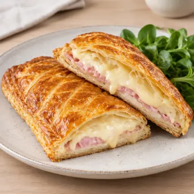 Feuilletés jambon-fromage : recette facile