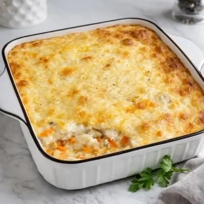 Poisson au four gratin d’œufs à la crème : juteux