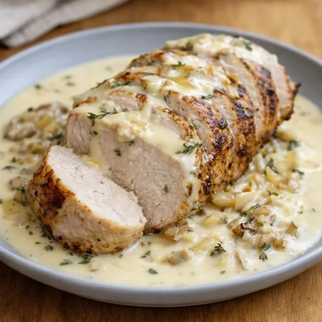Filet mignon sauce au reblochon : crémeux savoyard