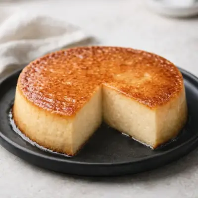 Recette flan au yaourt sans pâte, fondant vanille