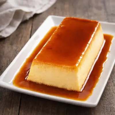 Recette flan au fromage blanc et caramel | fondant