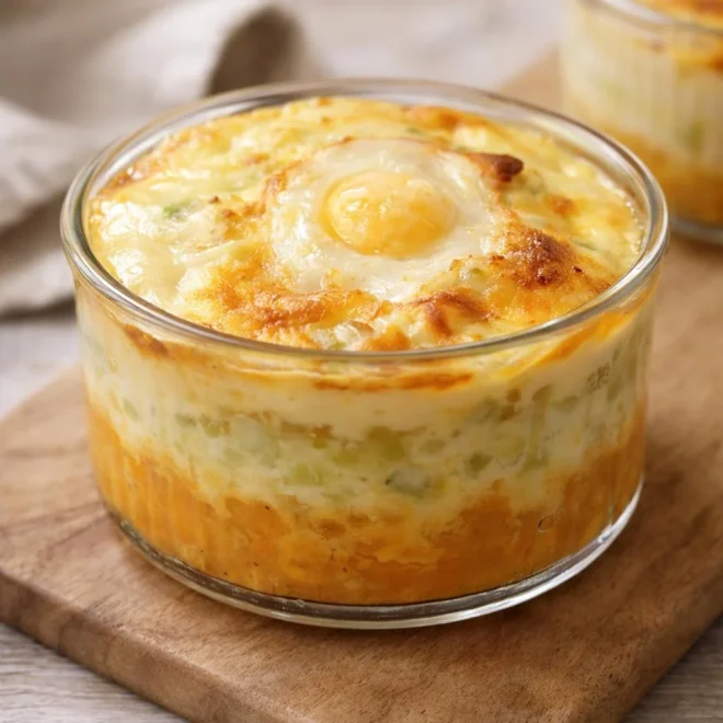 Flan aux patates douces et poireaux au four : moelleux