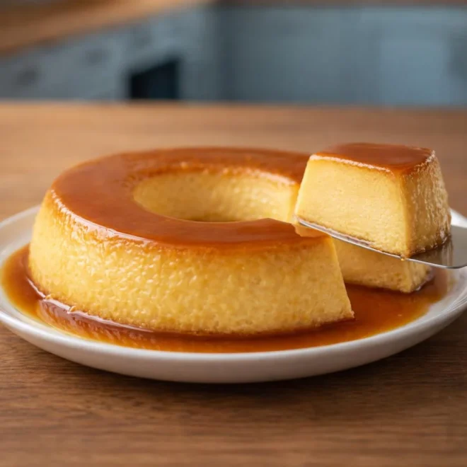 Flan portugais aux œufs et caramel maison