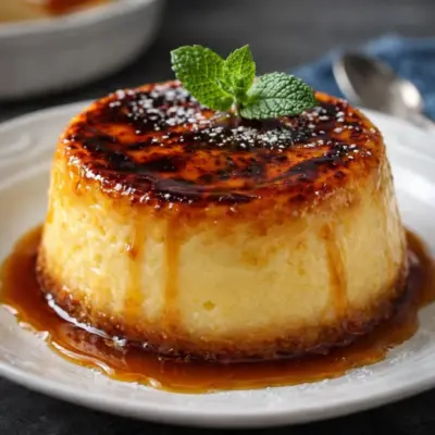 Flans portugais express crémeux, caramelisés