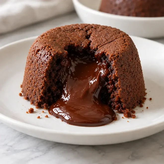 Fondant au chocolat : cœur coulant facile