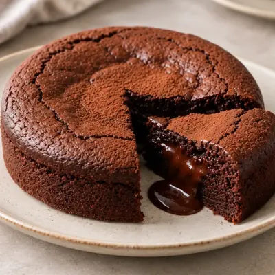 Fondant au chocolat : cœur coulant facile