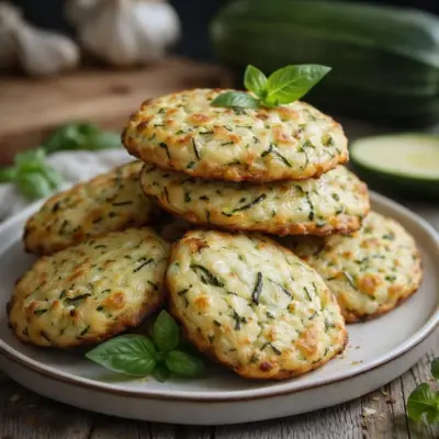 Recette galettes courgette chèvre croustillantes
