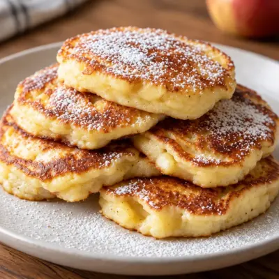 Galettes aux pommes faciles à la poêle