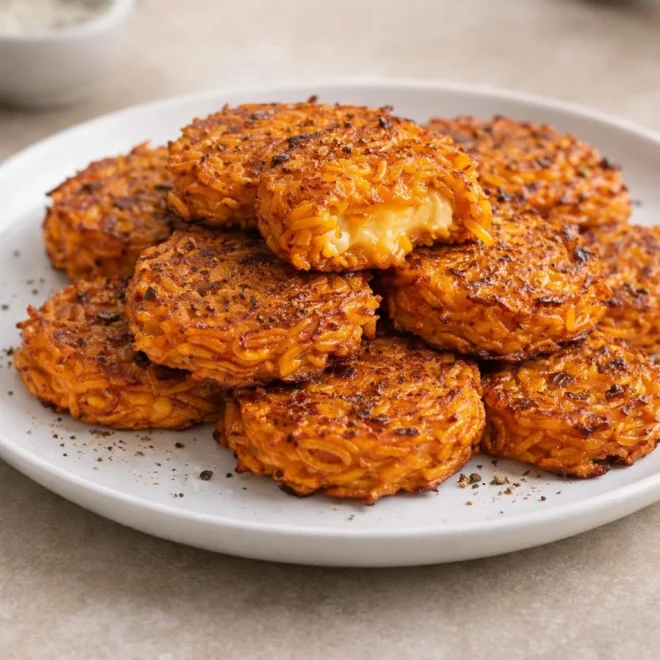 Galettes croustillantes de patate douce au four (sans friteuse)