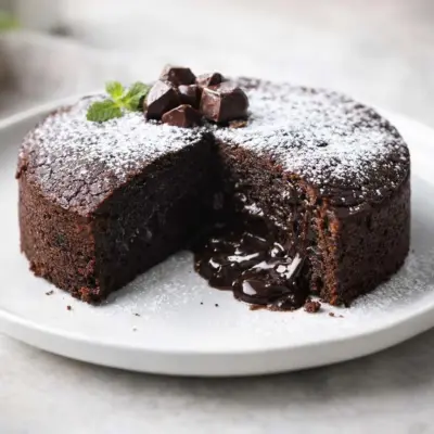 Recette gâteau au chocolat moelleux cœur fondant