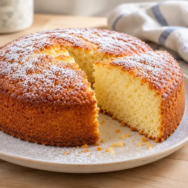 Gâteau au citron : recette moelleuse facile