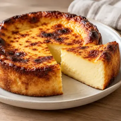 Gâteau au fromage basque : recette facile