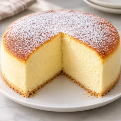 Gâteau au fromage japonais : recette moelleuse